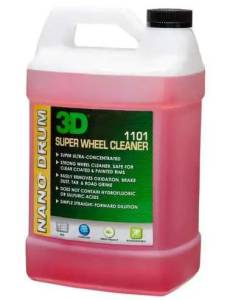 картинка Очиститель дисков концентрированный Super Wheel Cleaner 3,78 л 3D