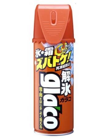 картинка Размораживатель для стёкол автомобиля с гидрофобным эффектом Glaco Deicer W-Edge Soft99, 330 мл, 04164 