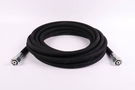 картинка Шланг для АВД 2х оплёточный, диаметр 8мм. длина 5м. металл 