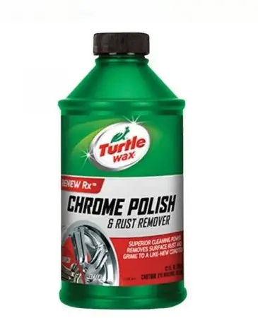 Полироль-очиститель для хромированных деталей CHROME POLISH 355 мл. Turtle Wax