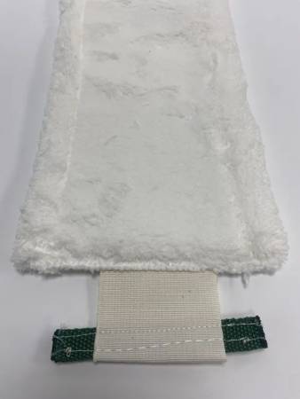 картинка Насадка для швабры МОП плоский Микрофибра 42х14см. крепление ушки под Veleda 