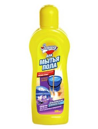 картинка Средство для мытья пола Альпийская свежесть Золушка 500 мл. М09-5 