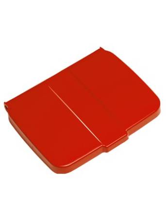 картинка Крышка ACG полипропиленовая для многофункциональных тележек Морган/Альфа и120 л., красная 