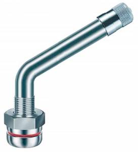 Вентиль бескамерный, 10 штук, L=25x49x60º, диам. 9,7 миллиметров, TR-544D