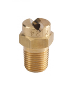 картинка Форсунка 21024 латунь распылительная низкого давления, 150 бар. угол распыления 50град. куить