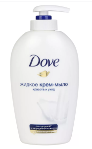 Мыло жидкое DOVE 250 мл с дозатором Красота и уход