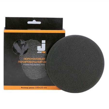 картинка Круг полировальный мягкий, черный, 150х30 мм Jeta Safety 5872313 