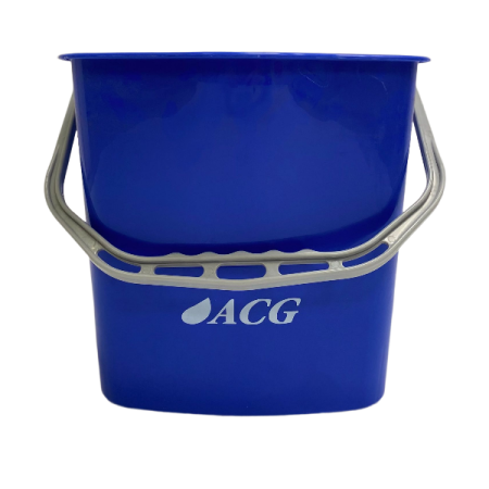 Ведро пластиковое для тележек 25 л. синее