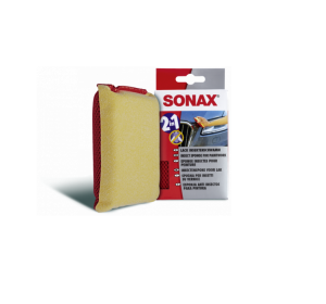 Губка универсальная мягкая для удаления насекомых двухсторонняя, Sonax