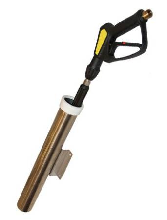 картинка Колчан настенный из нержавеющей стали, подставка под пистолеты для автомойки 