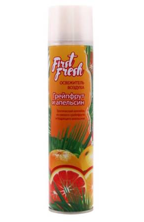 Освежитель воздуха First Fresh 300 мл Грейпфрут и апельсин