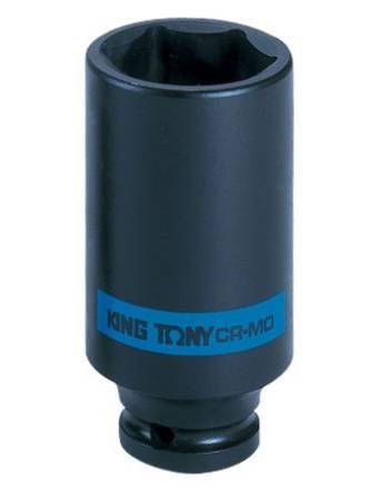 картинка Головка торцевая ударная глубокая шестигранная 1/2", 23 мм, KING TONY 443523M 