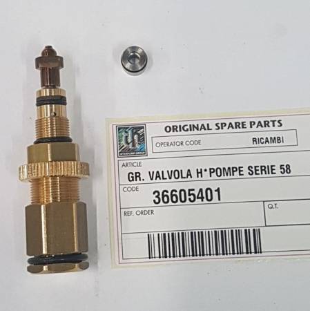 картинка Клапан в сборе  /36605401/ для помпы ACG 15.25 (старой модификации до 2017 г) 