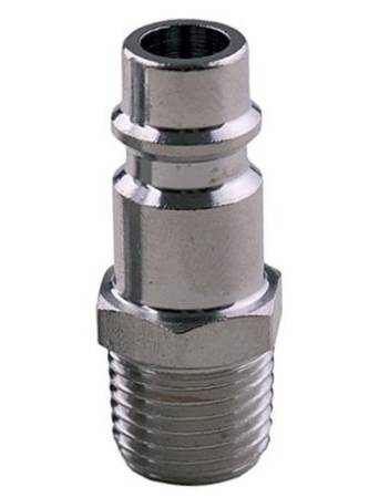 картинка Штуцер воздушный под резьбовое соединение 3/8" папа, грузовой, быстроразъемный 21-3823 