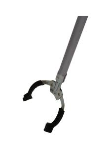 картинка Захват для сбора мусора и предметов, щипцы для мусора, палка хваталка, зеленый 70 см