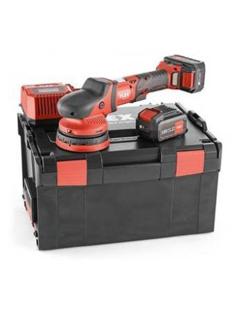 картинка Машинка полировальная эксцентриковая аккумуляторная XCE 8 125 18.0-EC/5.0 Set (набор) Flex, 438413 