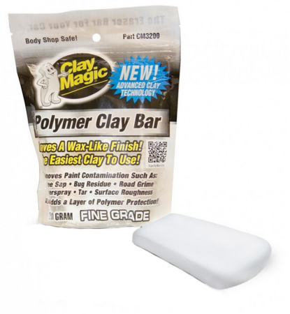 Глина неабразивная 200 г, Clay Magic Polymer Clay Bar Auto Magic СМ3200