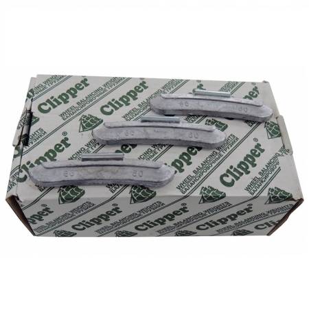 картинка Шиномонтажные набивные грузики для балансировки стальных дисков колёс 60 гр. 0260 Clipper 