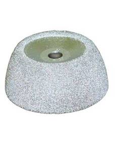 Абразивная полусфера  90х40 мм, зерно 230, Rossvik RH-120