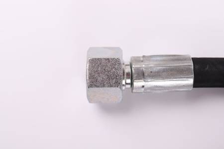 картинка Шланг для АВД 2х оплёточный, диаметр 8мм. длина 4м. металл 