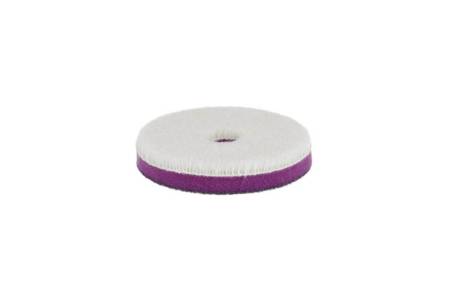 картинка полировальные Круг полировальный меховой (ворс 5 мм) "Doodle" Wool-Pad белый 80/15/80 ZviZZer из шерсти