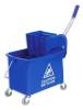 Тележка - ведро ACG 20 л., двойное с отжимом, синие