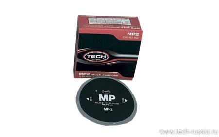 картинка Пластырь (заплата) диагональный для горячей и холодной вулканизации, BP-2, 90 мм, 2 слоя корда, 602BK, Tech 