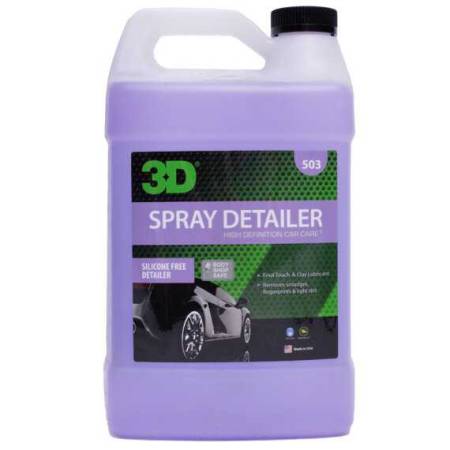 Спрей для детейлинга без силикона для ЛКП Spray Detailer 3,78 л 3D
