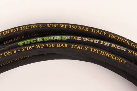 картинка Шланг для АВД 2-х оплеточный облегченный, диаметр 8 мм длина 25 м 