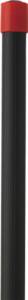картинка Телескопическая ручка для щёток, алюминиевая, 157,5-278x3,2x3,2 см, черная, VIKAN