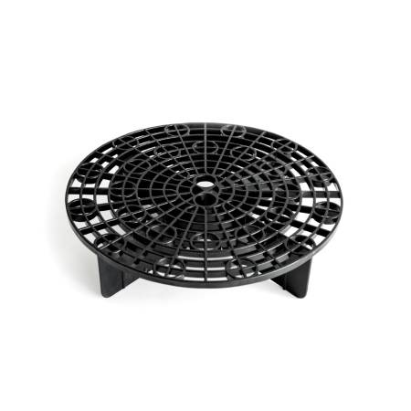 картинка Ведро для мойки автомобиля с пескоотделителем белое (3-и паза), AuTech 