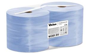 Материал протирочный в рулонах, листы 35x24 см, рулон 350 м, синий цвет, Veiro Professional Comfort