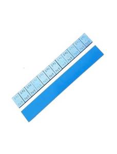 0093 Fe 50 ACG Грузики для балансировки колес, самоклеющиеся, оцинкованные 60 гр. (12х5 гр.) синий скотч (уп. 50  шт.)