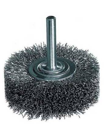 картинка Щетка стальная, насадка на дрель, диаметр 60мм. Tip-top 595 0076 