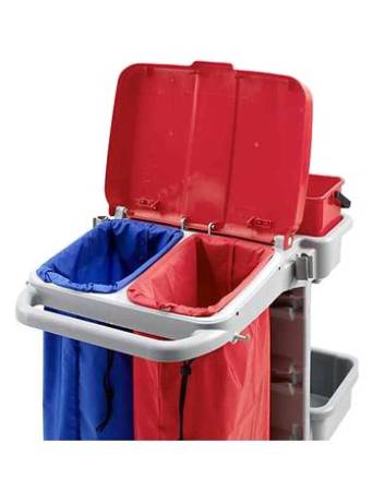 картинка Разделитель- пластиковая вставка в держатель для мусорнгого мешка., для тележки 1003171 