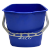 картинка Ведро пластиковое для тележек 25 л. синее 