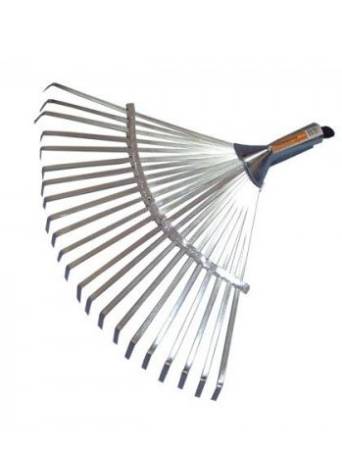 картинка Грабли 22 зубьев веерные пластинчатые усиленные ГСВ2 оцинк.сталь б/черенка 