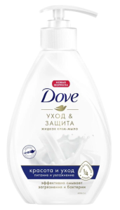 картинка Мыло жидкое DOVE 250 мл с дозатором Красота и уход