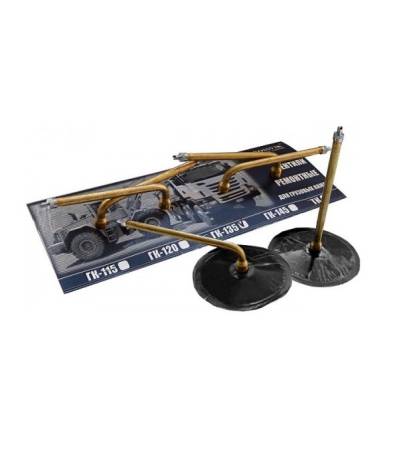 картинка Вентиль грузовой ГК-115 (4шт) ИЗОГНУТЫЙ  для колёс