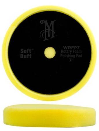 Круг полировальный желтый Rotary Foam Polishing Pad 178 мм. Meguiars WRFP7