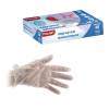 картинка Перчатки виниловые неопудренные прозрачные M (100 шт. в пач) Paclan 