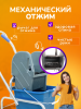 картинка Тележка уборочная ACG 1 х 16л, с отжимом и корзиной хром, база хром 