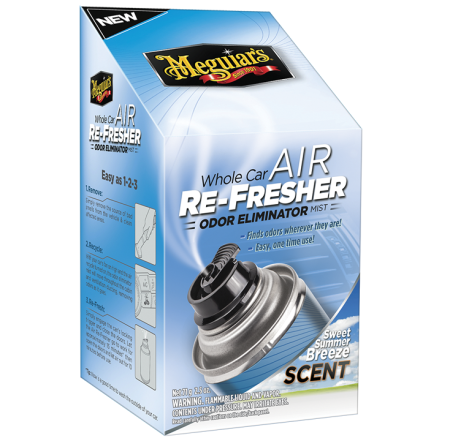 картинка Нейтрализатор запахов в салоне автомобиля Air Refresher - Summer Breeze "Летний Бриз", 74 мл, Meguiars
