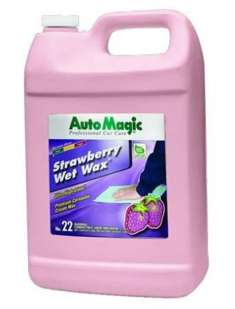 Крем-воск STRAWBERRY WET WAX, 3,79 литра №22, Auto Magic