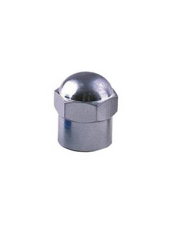 картинка Колпачки для колёсного вентиля хромированные  08-1005 Clipper, 100 штук упаковка   для колёс