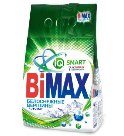 Стиральный порошок BIMAX  3 кг Белоснежные вершины для белого