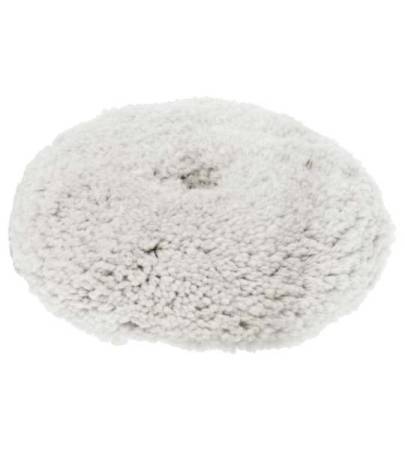 картинка полировальные Круг полировальный из крученой шерсти 180 мм, белый, Menzerna 1/1 из шерсти