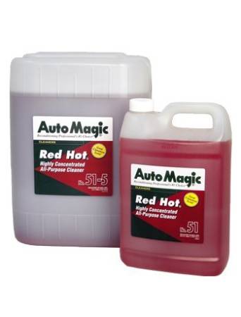 Очиститель многоцелевой 18,95 л, RED HOT ALL PURPOSE CLEANER № 51-5 AutoMagic