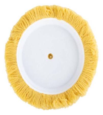 картинка полировальные Круг полировальный из крученой шерсти 150 мм, желтый, Menzerna 1/1 из шерсти