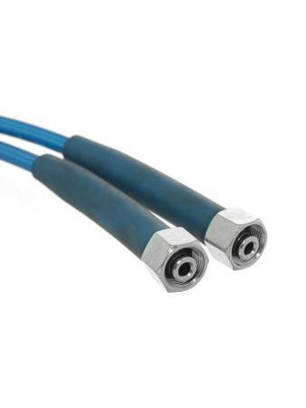 картинка Шланг для моек самообслуживания COMFORT d-6 мм синий 22 х1,5 гайка - 22 х1,5 гайка, длина 5 м 